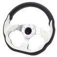 thumbnail image 1 of Cart Steering Wheel Universal 12.5 Inch Racing Style Steering Wheel for E Z GO TXT  RXV   Carts, 1 of 7
