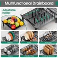 thumbnail image 4 of Large Extendable Dish Drying Rack, 16.93" to 26.5, 4 of 7