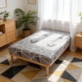 thumbnail image 1 of Dvkptbk Drap-Housse Imprimé Frais Drap-Housse Housse Protectrice et Respirante, 1 of 6
