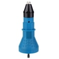 thumbnail image 3 of Adaptateur de Perceuse Rivetante, Électrique pour Économiser du Travail Facile à Utiliser Bleu, Noir, 3 of 8