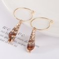thumbnail image 2 of Boho Irrégulière Coquillage Naturel Conque Dangle Boucles d'Oreilles Plage Mode Bijoux, 2 of 3