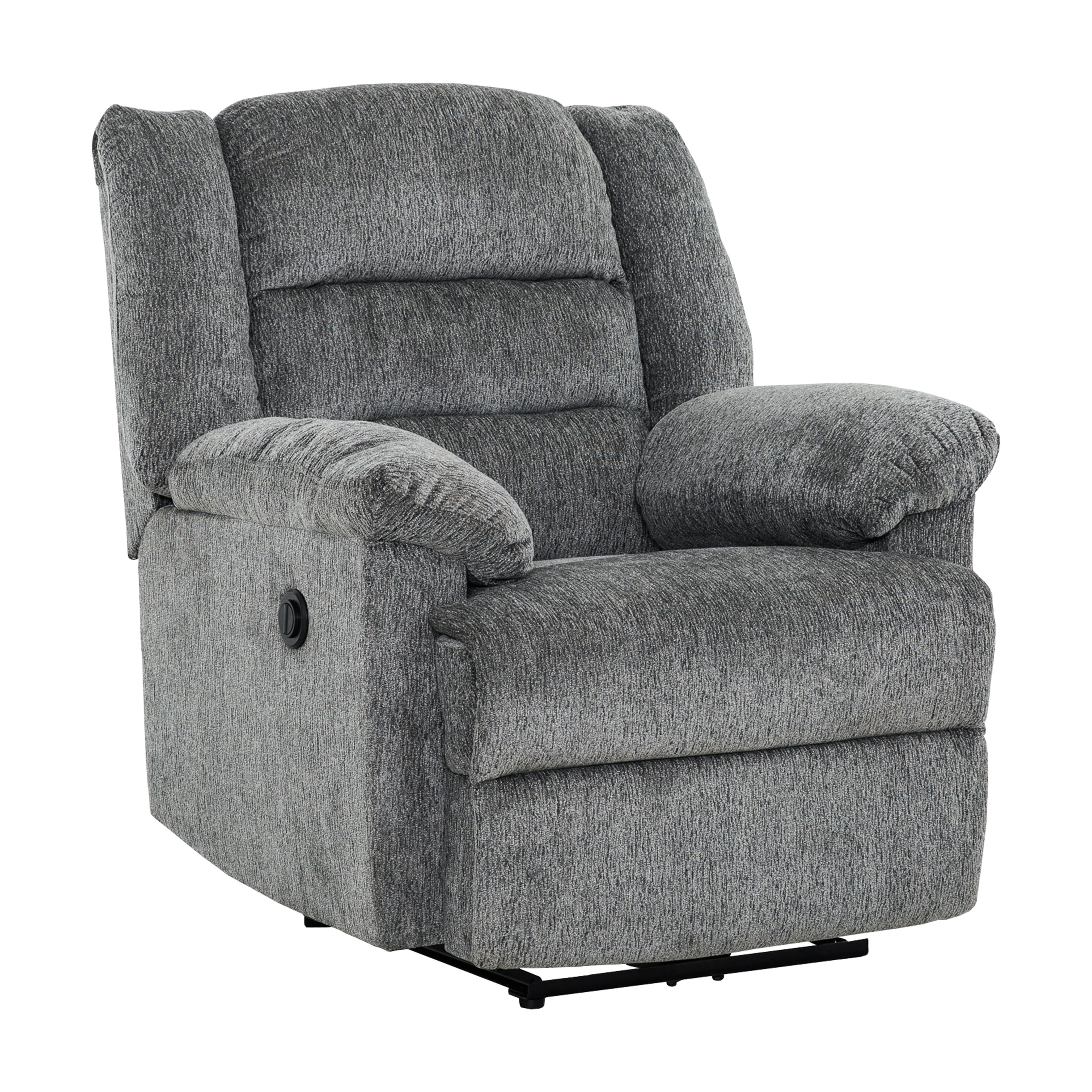 Connor 35 in. Upholstered Power Recliner Chair with Padded Armrests