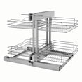 thumbnail image 1 of Rev-A-Shelf Chrome 2-Tier Optimizer-15" Blind Corner Cabinet Openings,5PSP-15-CR, 1 of 12