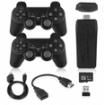 thumbnail image 1 of Console de Jeu Rétro 4K pour Télé, 64 Go avec Plus de 20 000 Jeux Classiques Préchargés, Doubles Manettes Sans Fil 2,4G, HDMI Plug & Play, 1 of 2
