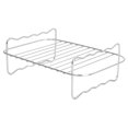 thumbnail image 1 of Lipstore Air Fryer Stand Metal Air Fryer Accessories for Vegetables Cookies Breakfast Rectangular Grill, 1 of 8