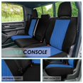 thumbnail image 4 of FH Group Neoprene Waterproof Custom Fit Rear Car Seat Covers for 2022-2024 Dodge RAM 1500, 4 of 5