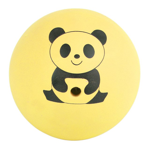 Squeaky Dog Toys, Panda Pattern Latex Durable Pet Toys 2.0in For Entertainment