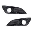 thumbnail image 1 of For Ford Fiesta 2013 2014 2015 Car Front Bumper Fog Light Lamp Bezel Frame Cover Grille Shell Cap Hood Lid, 1 of 1