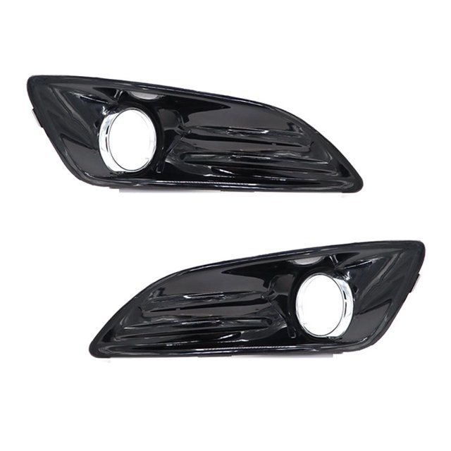 For Ford Fiesta 2013 2014 2015 Car Front Bumper Fog Light Lamp Bezel Frame Cover Grille Shell Cap Hood Lid