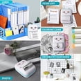 thumbnail image 4 of Mini Portable Thermal Printer  TIKTOK Gifts for Kids  Pocket Printer for Pictures/Retro-Style Photos/Notes/Lists/Label/Memo/QR Codes  Bluetooth Wireless Smart Printer with Android or iOS, 4 of 8