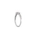 thumbnail image 2 of 3/8ct Princess Cut Diamond Wedding Ring 14K White Gold, 2 of 4