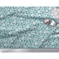 thumbnail image 2 of Soimoi Rayon Fabric Flower Artistic Print Fabric by The Yard 56 Inch Wide, 2 of 3