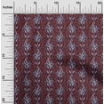 thumbnail image 1 of oneOone Tissu en Mousseline de Viscose à Imprimé Bloc de Feuilles BTY 42 Pouces de Large, 1 of 4