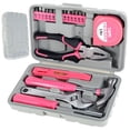 thumbnail image 1 of SUTENGDA 18/19/20Pcs Household Tool Set Portable Household Basic Hand Tool Set Multi-functional Home Tool Kit with Pliers Hammers Wrench and Screwdrivers for DIY Building Home Maintenance, 1 of 10