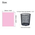 thumbnail image 2 of Uxcell 4-6 Gallon Small Trash Bags Waste Basket Liners Red, 60 Counts / 3 Rolls, 2 of 5