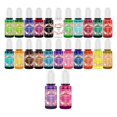 thumbnail image 2 of KLKCMS Epoxy Resin Pigment Compact 10ml Resin Colorant Liquid Resin Dye Fits Resin Arts 24 Color, 2 of 9