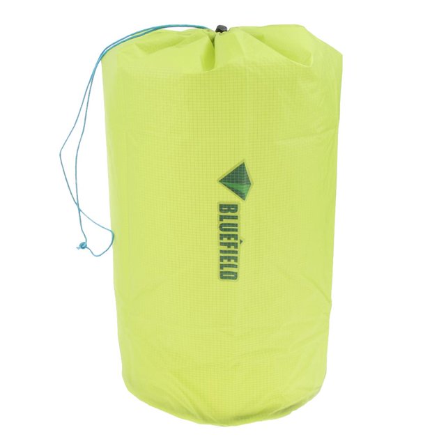 Almencla -Green L Outdoor Travel Waterproof Nylon Drawstring Storage Porch Cord Bag Bean green L
