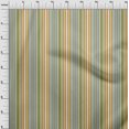 thumbnail image 2 of oneOone Cotton Poplin Fabric Multicolor Stripe Print Sewing Fabric BTY 56 Inch Wide, 2 of 3