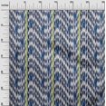 thumbnail image 2 of oneOone Polyester Tissu Lycra Rayure & Tissu Imprimé Chevron Ikat BTY 56 Pouces de Large, 2 of 4