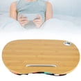 thumbnail image 3 of Cushioned Lap Tray, Laptop Table, Lap Table, Office for Office Staff Outdoor Travel Home Flower-Pattern, 3 of 7