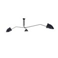 thumbnail image 1 of Three Arm Lamp In White, 1 of 3