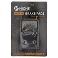 thumbnail image 2 of Niche Complete Semi-Metallic Brake Pad Set for Suzuki SV650S Motorcycle MK1002505, 2 of 9