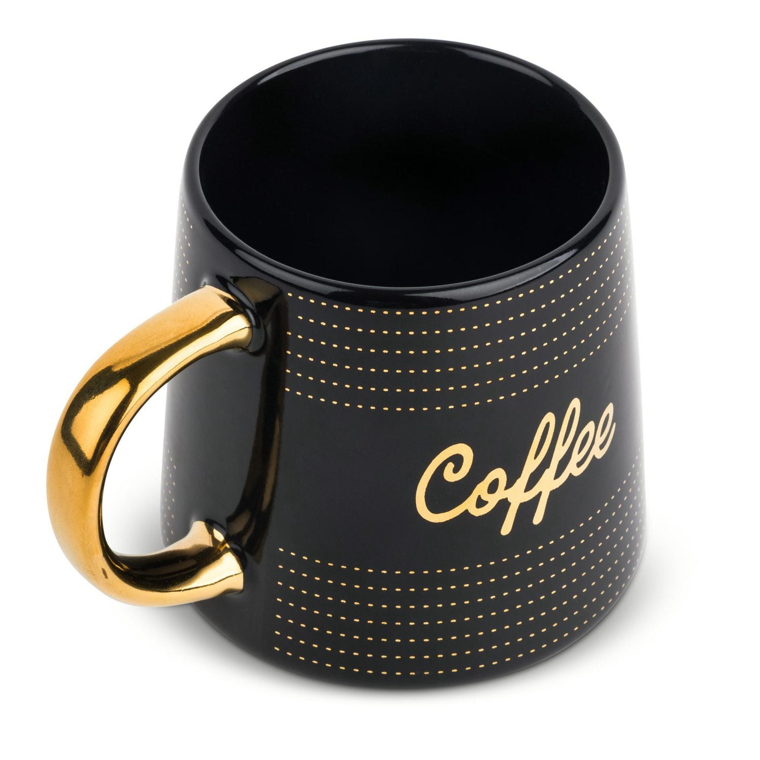 Thyme & Table Stoneware 20 fl oz Coffee Mug, Black