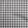 thumbnail image 1 of oneOone Polyester Spandex Gray Fabric Houndstooth Craft Projects Decor Fabric Printed By The Yard 56 Inch Wide, 1 of 4