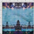 thumbnail image 1 of Soimoi Polyester Crepe Fabric Peacock Panel Printed Fabric 1 Yard 42 Inch Wide, 1 of 3