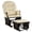Beige, variante sur Costway Fauteuil Berçant Relax pour Chambre de Bébé, Fauteuil à Bascule à Glissière et Pouf avec Coussin, Gris Pâle