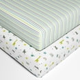 thumbnail image 1 of George Baby Organic Cotton Crib Sheets (2 Count), 1 of 5