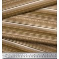 thumbnail image 3 of Soimoi Poly Georgette Fabric Stripe,Heart & Dot Texture Print Sewing Fabric Yard 52 Inch Wide, 3 of 3