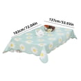 thumbnail image 2 of Nappe en Composite de Film PEVA Ronde Rectangulaire Tapis d'Armoire TV Carré Housse de Table Basse Protecteur, 2 of 4