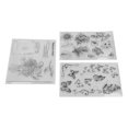 thumbnail image 4 of Clear Stamp3Pcs Timbre Transparent Plante Scrapbooking Timbre Transparent Timbres Artisanat Exceptionnel, 4 of 8