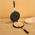thumbnail image 4 of Non-Stick Egg Roll Maker & Waffle Press for Crepes, Ice Cream Cones, and Desserts - Aluminum Alloy Baking Mold, 4 of 6