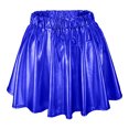 thumbnail image 1 of B91xZ Jupe Longue Évasée Douce pour Femmes Taille Élastique, BU2 L, 1 of 5