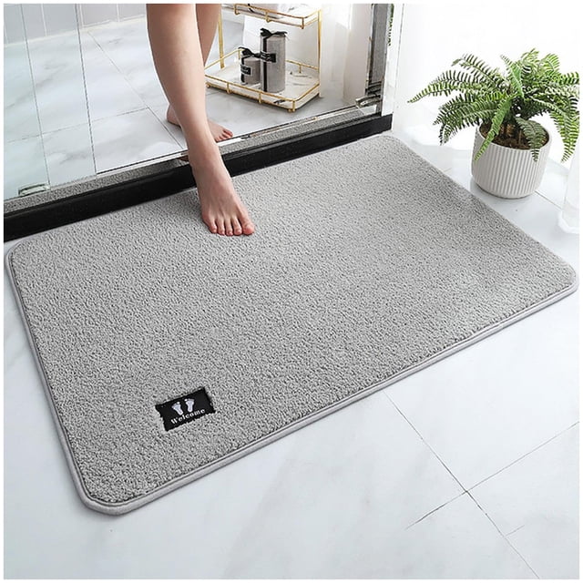 Carpet Home Summer Entrance Mat with Super Absorbent Quick Drying Rubber Backing Non Washable Floor Mat for Hallway Kitchen Bathroom