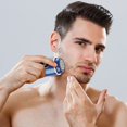 thumbnail image 2 of Shavers for Men Usb Rechargeable Shaver Mini Portable Face Shavers Wet & Dry Small Size Machine Shaving for Men Mini Usb Cable, 2 of 4