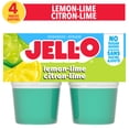 thumbnail image 1 of Jell-O Lemon-Lime No Sugar Added Refrigerated Ready-to-Eat Gel Snack Cups, 4 ct Cups, 1 of 15