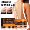 thumbnail image 1 of Brown Intensive Tanning Gel - 150g Moisturizing Tan Accelerator with Carrot Extract for Sunbeds & Outdoor Use, Non-Greasy Fast-Absorbing Self Tanner for All Skin Types, 1 of 9