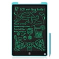 thumbnail image 1 of LVCHENG 12-Inch Monochrome LCD Tablet 28.6*19.2*0.95cm Eye-Protection Screen Blue, 1 of 8