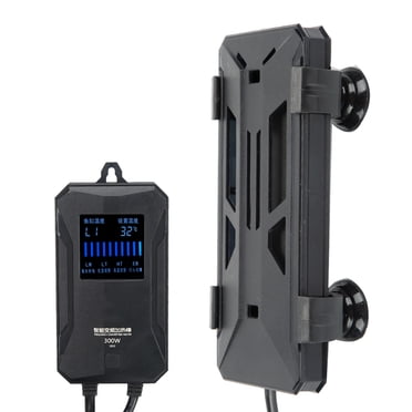 Tige Chauffante, Tige Chauffante PTC pour Aquarium ZY-2020 Écran LCD 220-240V pour Poisson 300W,500W,800W,1000W,1200W,1500W