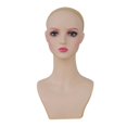 thumbnail image 4 of Xuanheng Female Mannequin Head Manikin Head Bust Versatile Display Prop Tabletop Display Style D, 4 of 8