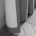 thumbnail image 4 of Bouclair Rideau Occultant en Chambray Gris Pâle 52x96 Po (132x244 cm), 4 of 10