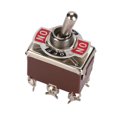 thumbnail image 4 of Switch Valve,5PCS Toggle Switch DPDT Pin Position Toggle Switch Toggle Switch Valve Industry-Leading Standards, 4 of 12
