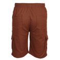 thumbnail image 4 of Mens Plus Size Cargo Shorts Multi-Pockets Relaxed Summer Beach Shorts Pants, 4 of 8