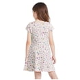 thumbnail image 2 of George Girls' Short-Sleeve Skater Dress, 2 of 6