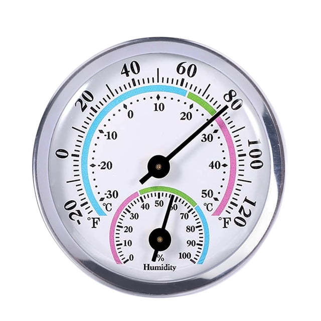 Yeacher Portable Home Office Hygrometer Indoor Wireless Wall-mounted Humidity Meter and Temperature Meter 2-In-1 Temperature