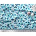 thumbnail image 2 of Soimoi Green Poly Georgette Fabric Floral Print Fabric by The Yard 52 Inch Wide, 2 of 3