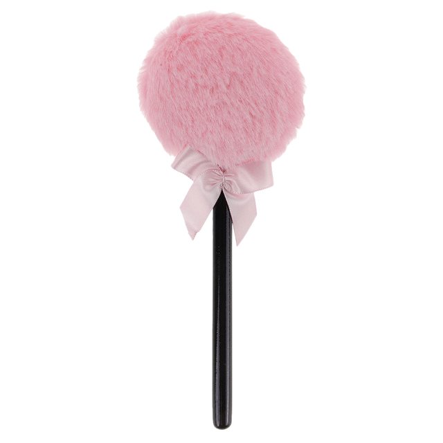 MLINS Lollipop Shaped Powder Puff Fairy Wand Design Soft Makeup Puff Fluffy Loose Face Body Puffs Cosmetic Long Handle Applicator Tools For Women Girls